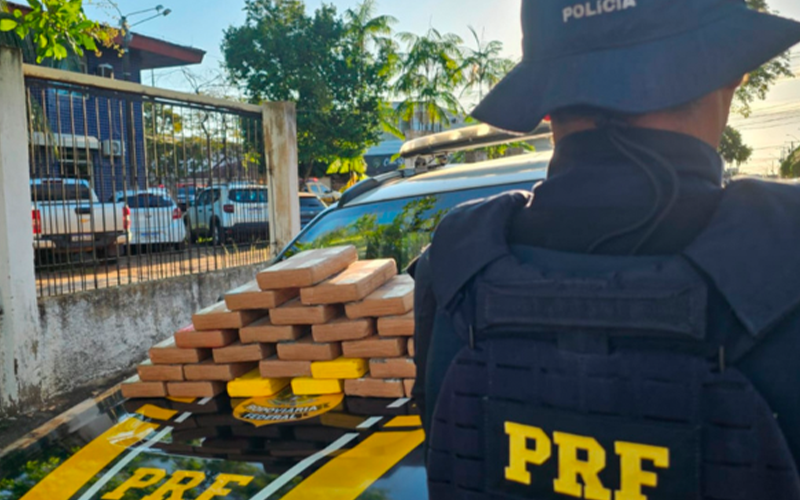 PRF apreende 30 5 kg de cocaína em veículo na BR 230 em Altamira