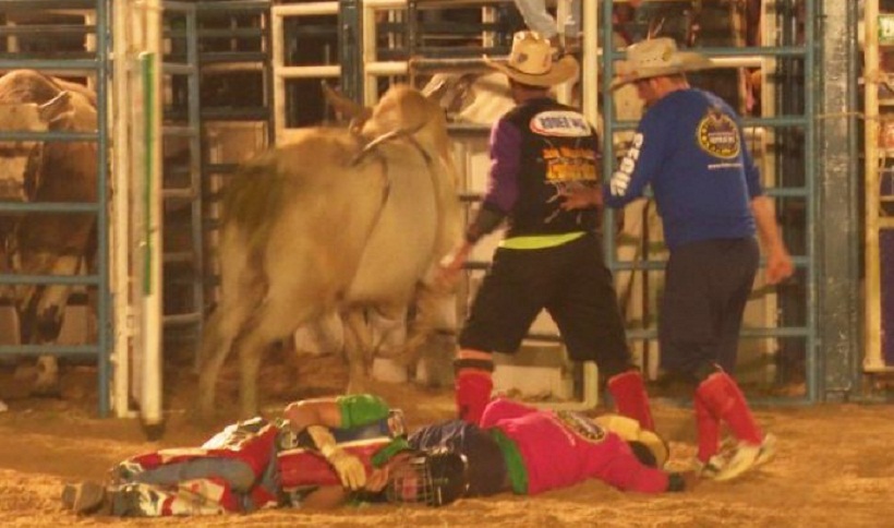 Peão é pisoteado por touro durante montaria na festa de Barretos