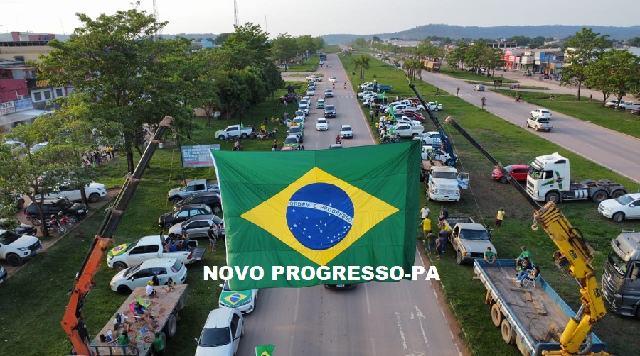 Estamos ao vivo nas ruas da cidade de Novo Progresso - PA