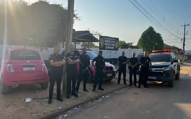 Polícia Civil deflagrou a operação na manhã desta quarta (9) em Santarém e Uruará — Foto: Divulgação/Polícia Civil