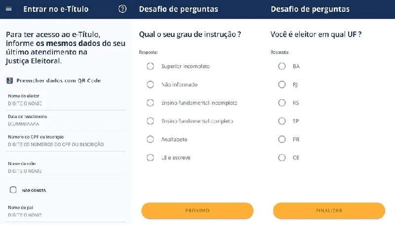 Aplicativo e-Título do TSE está disponível para Android e iOS — Foto: Divulgação/TSE